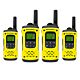 Station de radio PMR portable Motorola, lot de 4 pièces