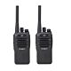 Kit de 2 stations radio portables PNI PMR R17 446MHz, 0,5W, 16 canaux PMR et 50 tonalités CTCSS et 104 DCS, programmables, Li-Ion