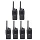 Kit de 6 stations radio portables PNI PMR R17 446MHz, 0,5W, 16 canaux PMR et 50 tonalités CTCSS et 104 DCS, programmables, Li-Ion