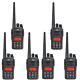 Kit de 6 stations radio portables PNI PMR R18, 446MHz, 0,5W, 128 canaux, 16 PMR et 50 tonalités CTCSS et 104 DCS, radio FM, prog