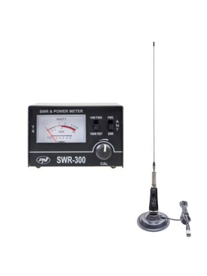 Antenne CB PNI LED 2000 et réflectomètre pour mesure SWR