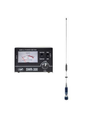 Antenne CB PNI ML75 et réflectomètre pour mesure SWR