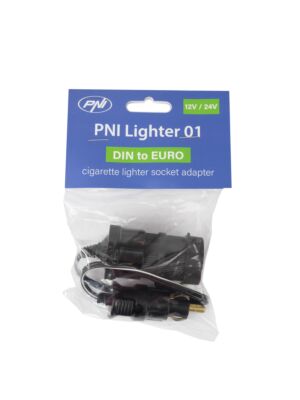 Adaptateur DIN vers prise allume-cigare EURO PNI Lighter 01 avec rallonge