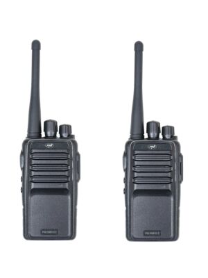 Kit de 2 stations radio portables PNI PMR R15 0,5W, 16 canaux programmables, 16 PMR et tonalités 50 CTCSS et 104 DCS, ASQ, TOT, m