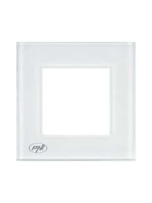 Cadre en verre simple PNI RM101W pour prises PNI