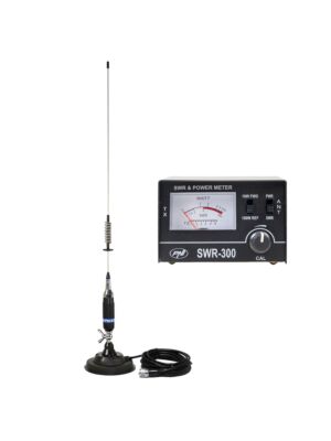 Antenne CB PNI S75 avec aimant et réflectomètre pour mesure SWR