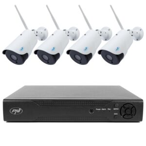 NVR PNI avec 4 caméras PNI IP52