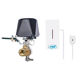 Kit anti-inondation Vanne intelligente PNI Safe House HS540 + capteur d'eau PNI SafeHouse HS525