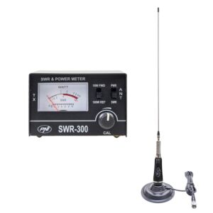 Antenne CB PNI LED 2000 et réflectomètre pour mesure SWR