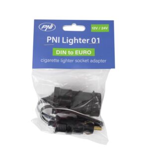 Adaptateur DIN vers prise allume-cigare EURO PNI Lighter 01 avec rallonge