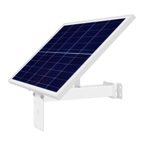 Panneau solaire photovoltaïque PNI PSF6020A puissance 60W avec batterie 20A incluse, sortie 12V, pour caméras de surveillance