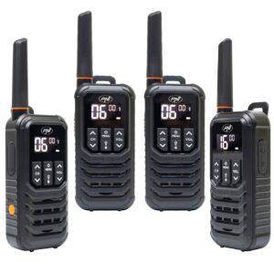 Kit de 4 stations radio portables PNI