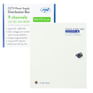 Alimentation CCTV PNI STC15.2A